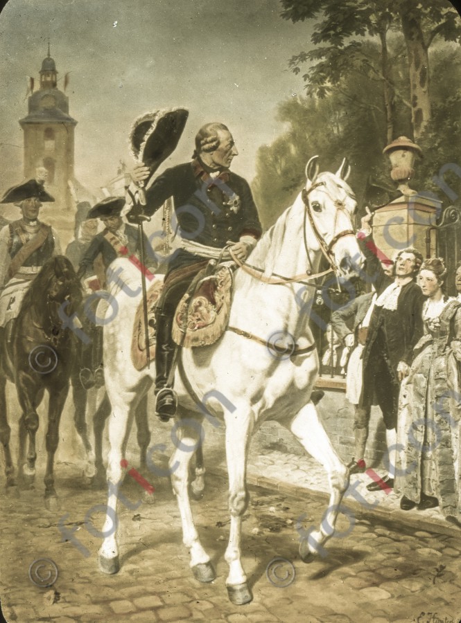 Der Besuch Friedrichs des Grossen in Krefeld am 10. Juni 1763 ; The visit of Frederick the Great in Krefeld on 10 June 1763 (foticon-simon-fr-d-grosse-190-050.jpg)